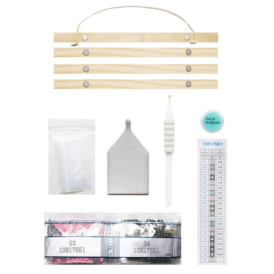 8.5" x 11" Sardine Diamond Art Kit with Wooden Frame by Make Market®